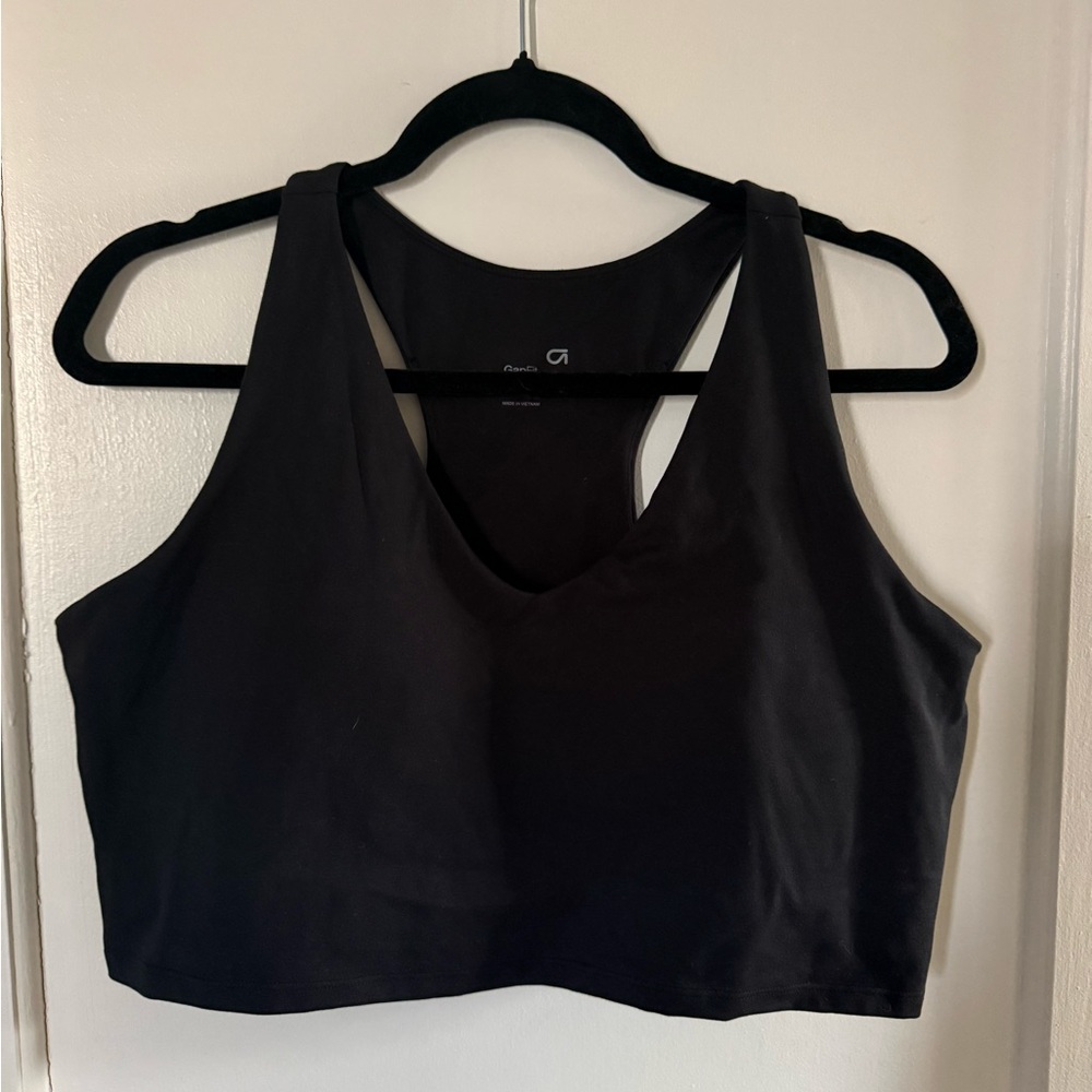 Gap Fit black sports bra/ workout tank